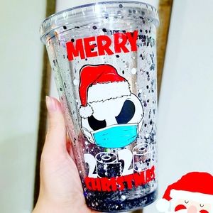 Jack Skellington Snowglobe Tumbler 16oz